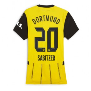 Billiga Borussia Dortmund Marcel Sabitzer #20 Hemmatröja Dam 2024-25 Kortärmad